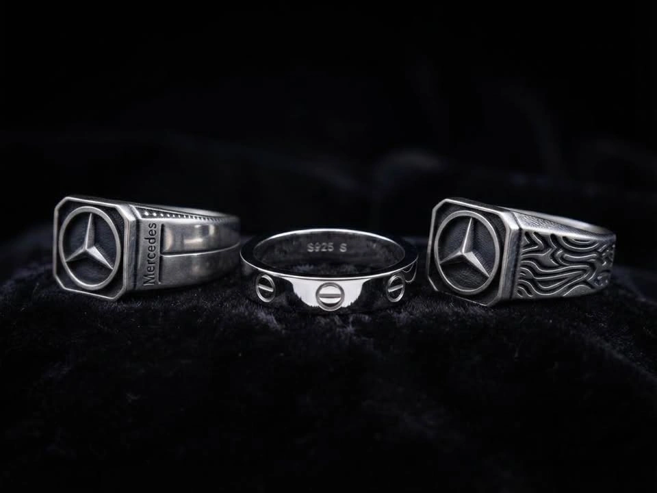 Sterling silver 925 rings - photo 3