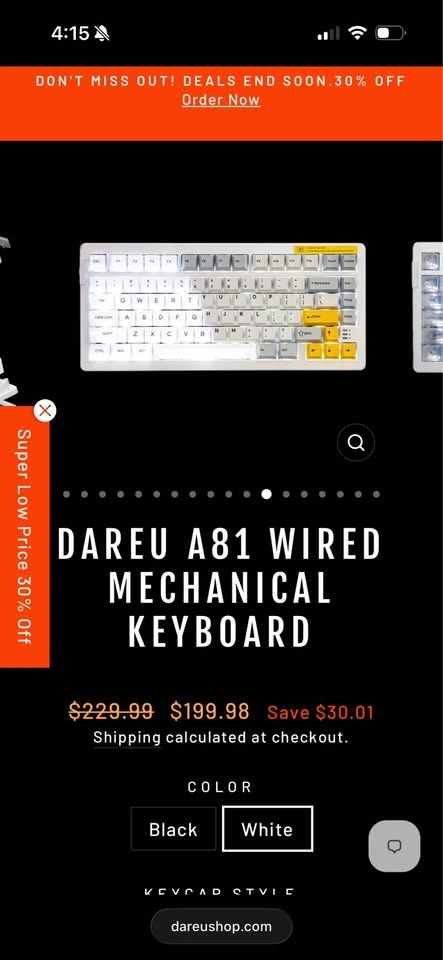 Dareu A81 Mechanical Keyboard - photo 5