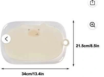 Bear Design Plastic Cutting Board