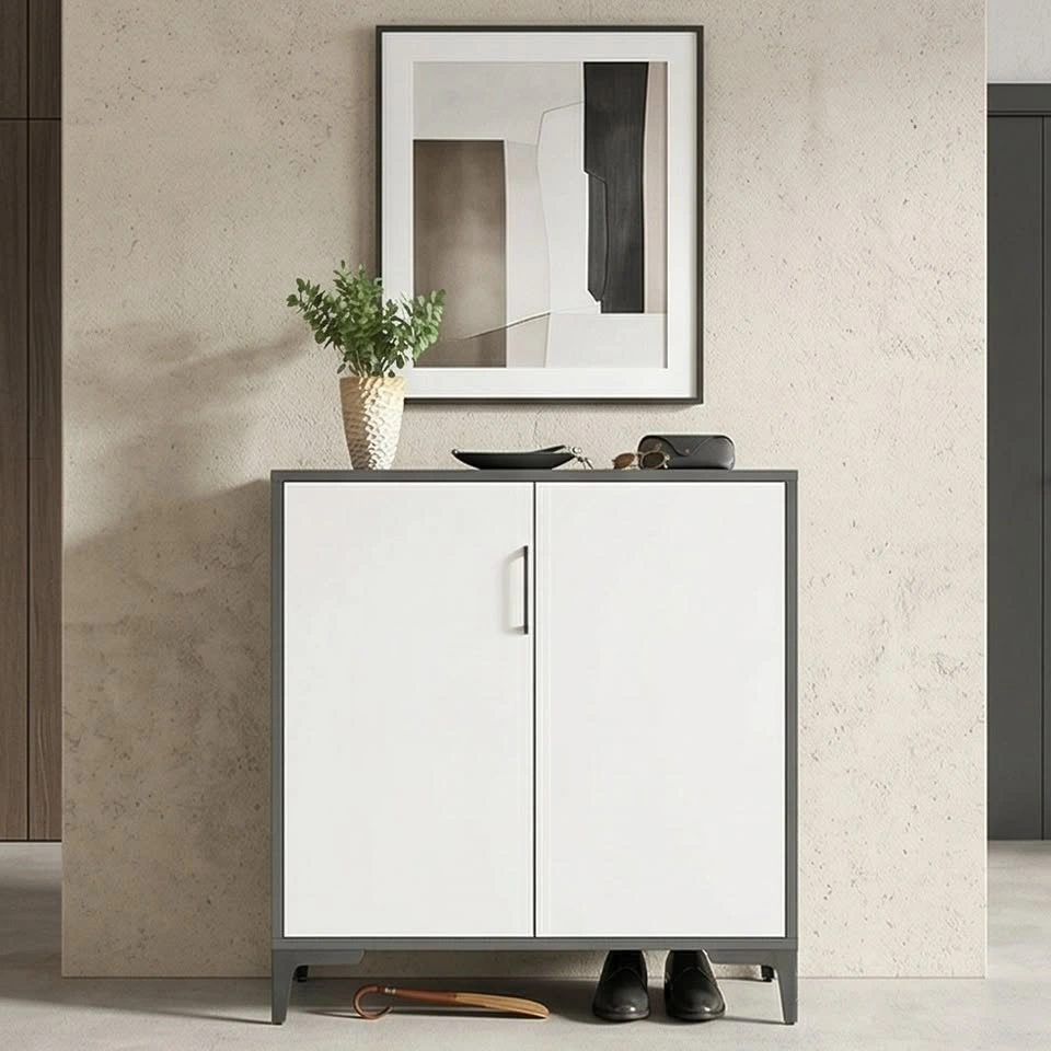 C1495 SOCE051 Nordic Shoe Cabinet – Simple and Functional - photo 2