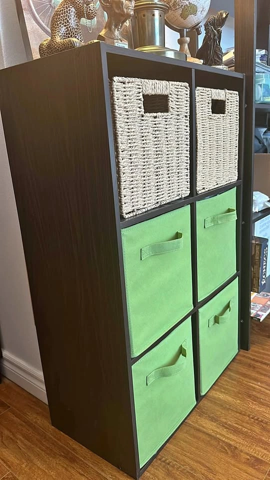 Mainstays 6-Cube Organizer, Espresso