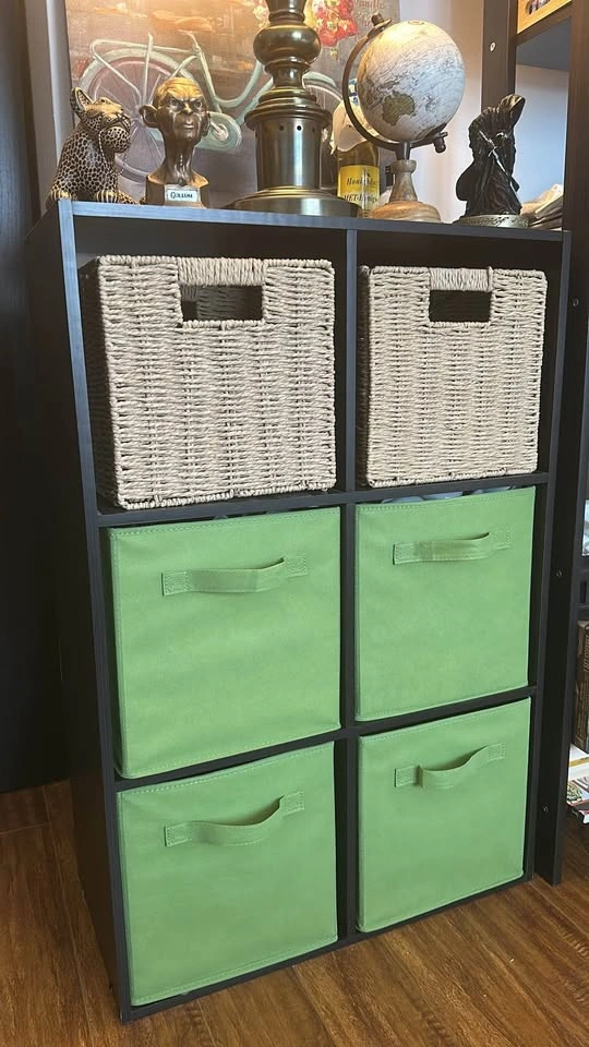 Mainstays 6-Cube Organizer, Espresso - photo 2
