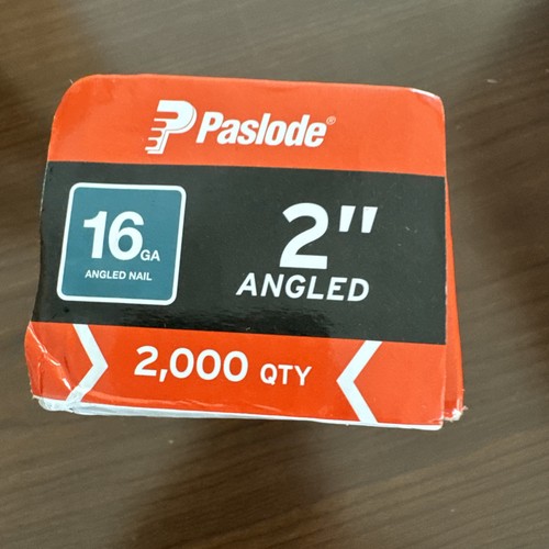 Paslode 2 In. X 16-Gauge Galvanized Angled Finish Nails, 2000 - photo 3