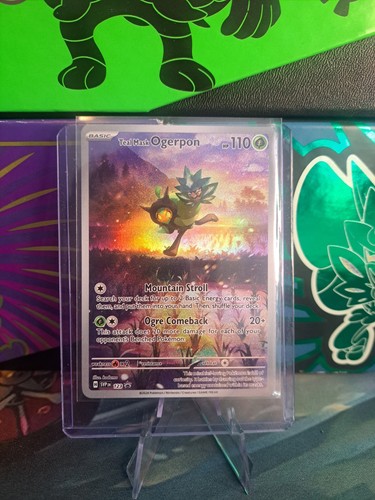 Teal Mask Ogerpon SVP123 - Pokemon Scarlet & Violet Promo NM