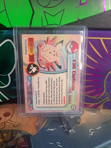 Topps Chrome Clefable #36 Mp - photo 2