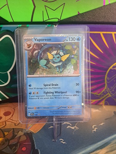 Vaporeon, Jolteon & Flareon Black Star Promo Holo Rare Prismatic - photo 2