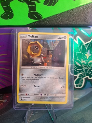 Meltan SM177 Cosmos Holo - Sun & Moon Promo Pokemon Card - NM