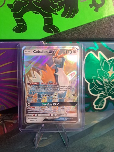 Cobalion GX - 106/181 - Pokemon Team Up Sun & Moon Ultra Rare Ca