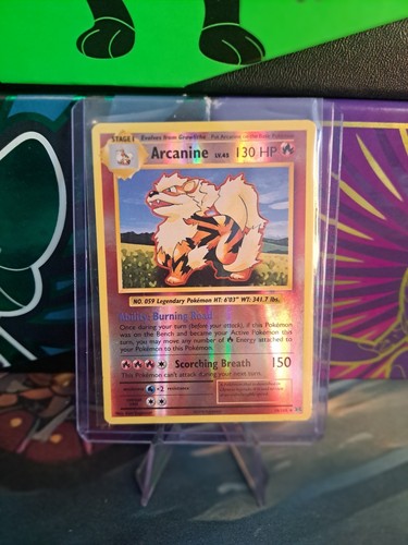 Arcanine 18/108 Pokémon TCG XY Evolutions Reverse Holo LP