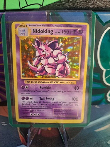 Pokemon TCG - Nidoking - 45/108 - Evolutions - VLP Holo Rare (20