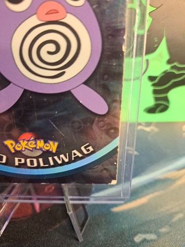 Poliwag #60 Topps Black Logo Foil Holo Pokémon TV Animation Edit - photo 3