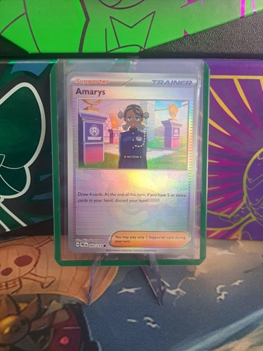Applin & Amarys Reverse Holo Poke Ball- Pokemon Prismatic Evolut - photo 4
