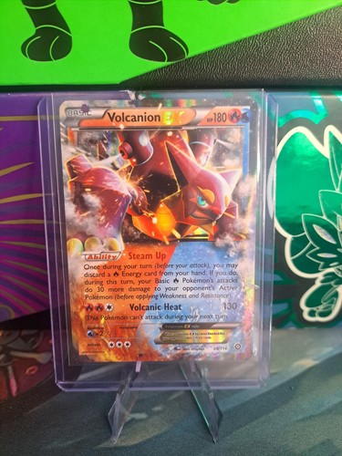Volcanion EX 26/114 XY Steam Siege Ultra Rare Pokemon - NM