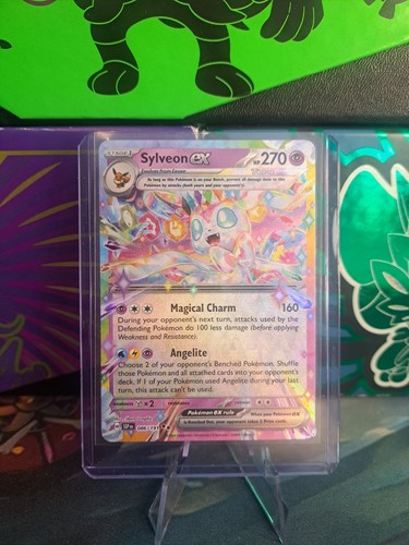 Sylveon ex 086/191 Sv08: Surging Sparks Holo NM