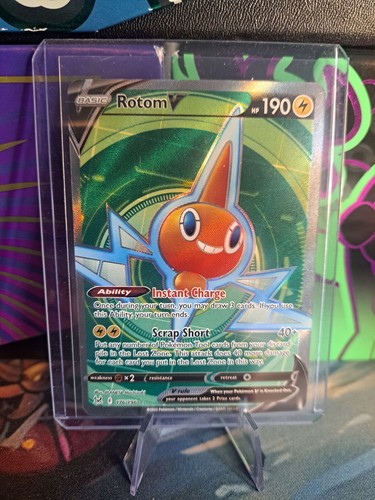 Rotom V - 176/196 [Lost Origin] Pokemon TCG - FULL ART ULTRA RAR