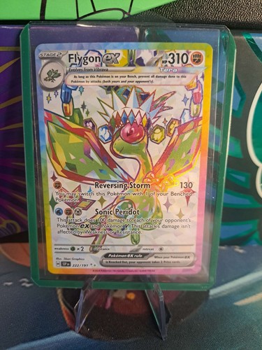 Flygon ex - 222/191 - Pokemon Surging Sparks Full Art Ultra Rare