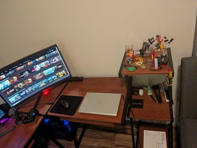 L-Shaped Computer Desk - photo 2