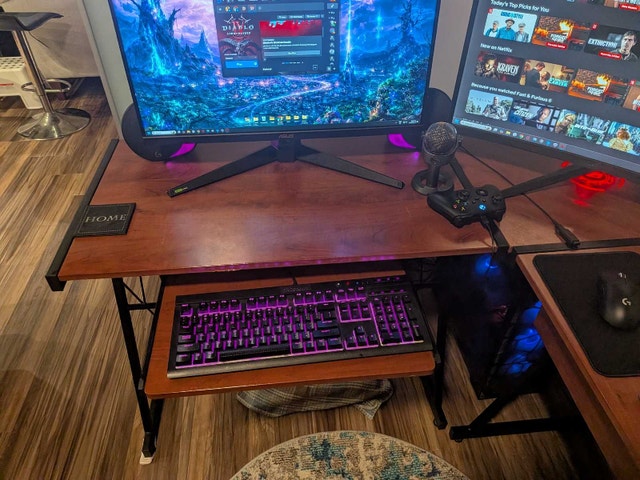 L-Shaped Computer Desk - photo 4