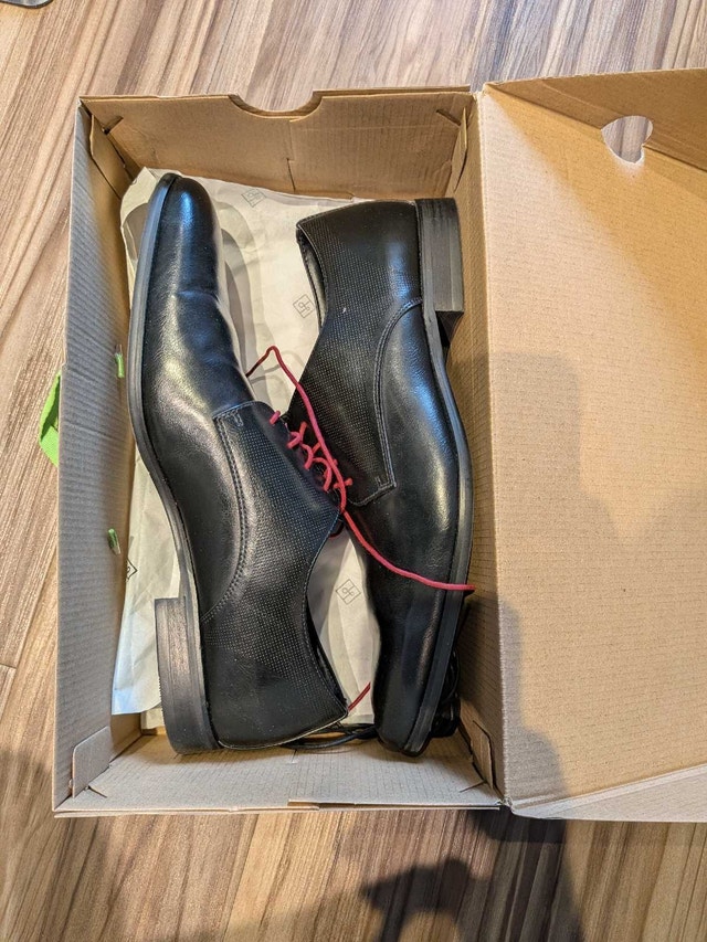 Call It Spring – Size 12 Black Dress Shoes