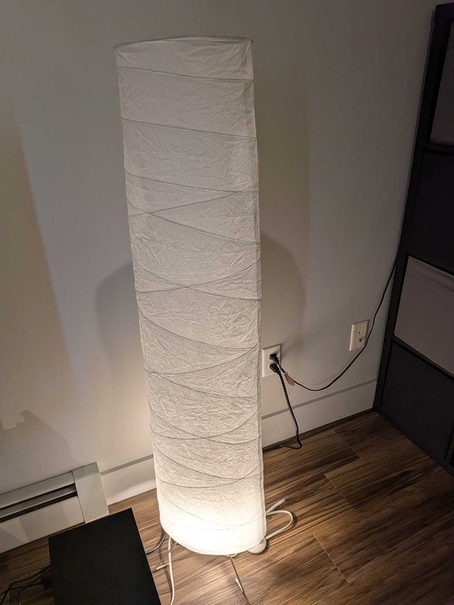 2 IKEA Paper Floor Lamps – $10 Each / $15 for Both