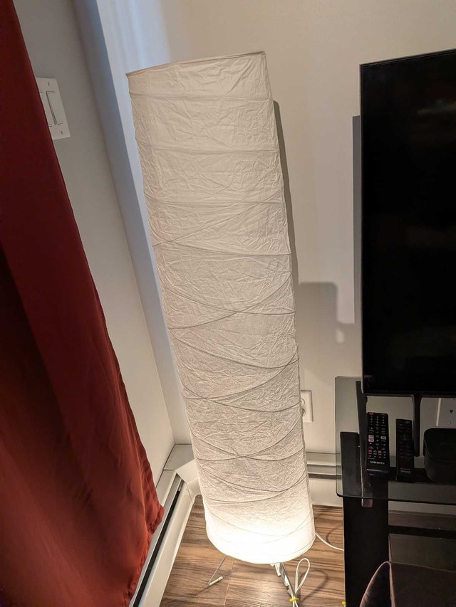 2 IKEA Paper Floor Lamps – $10 Each / $15 for Both - photo 2