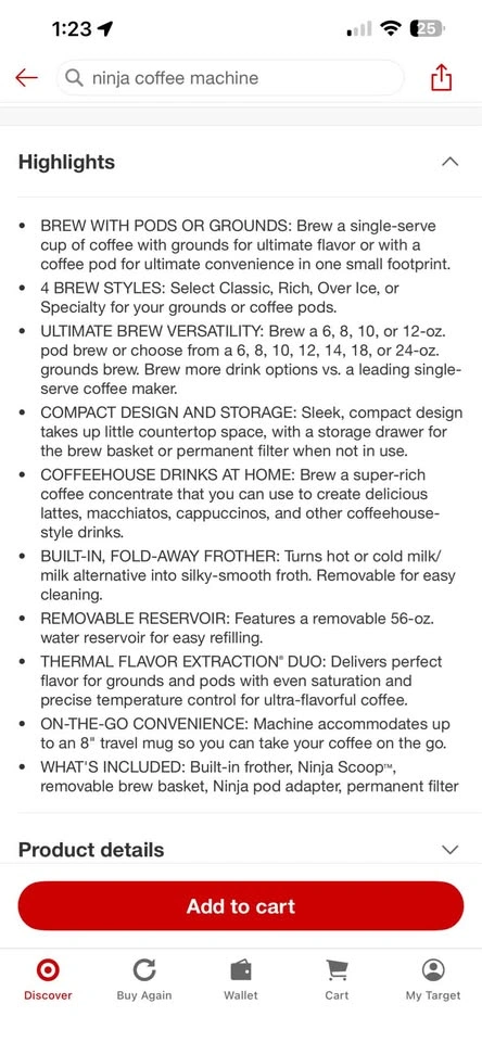 Ninja Coffee machine - photo 5