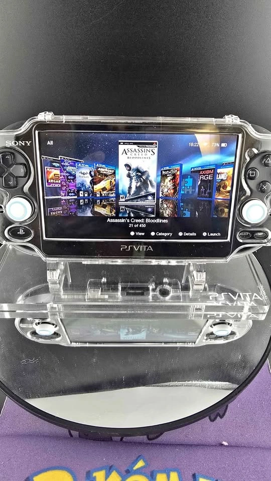 PS Vita 1000 OLED (Modded) – 512GB – 15,000+ Games