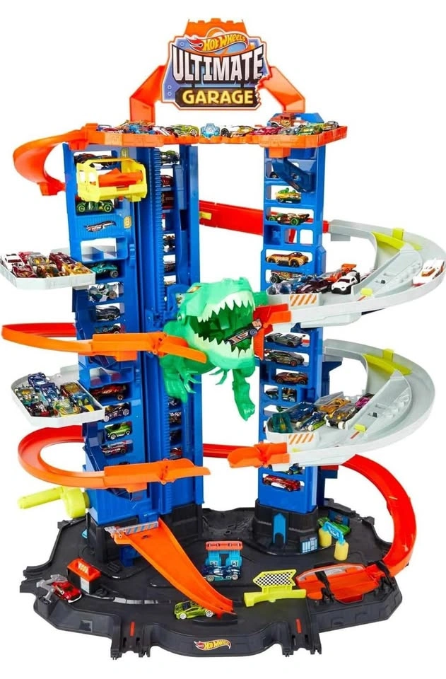 🦖🚗 Hot Wheels City Ultimate Garage – $50 - photo 2