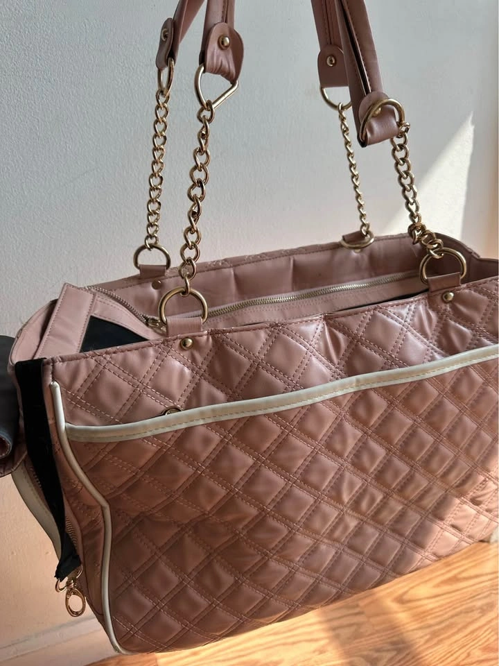 Minsong Pink Pet Carrier - photo 2