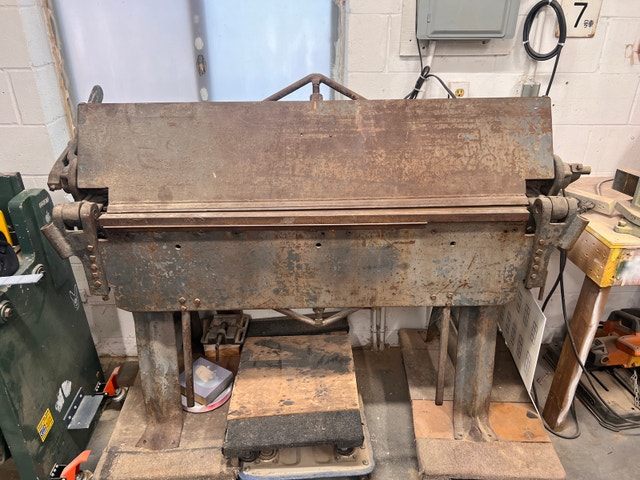 Brown and Boggs 16 ga metal brake metal bender - photo 2