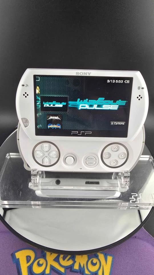 🎮 Modified Pearl White PSP Go – 128GB Loaded with Games! 🤍 - photo 3