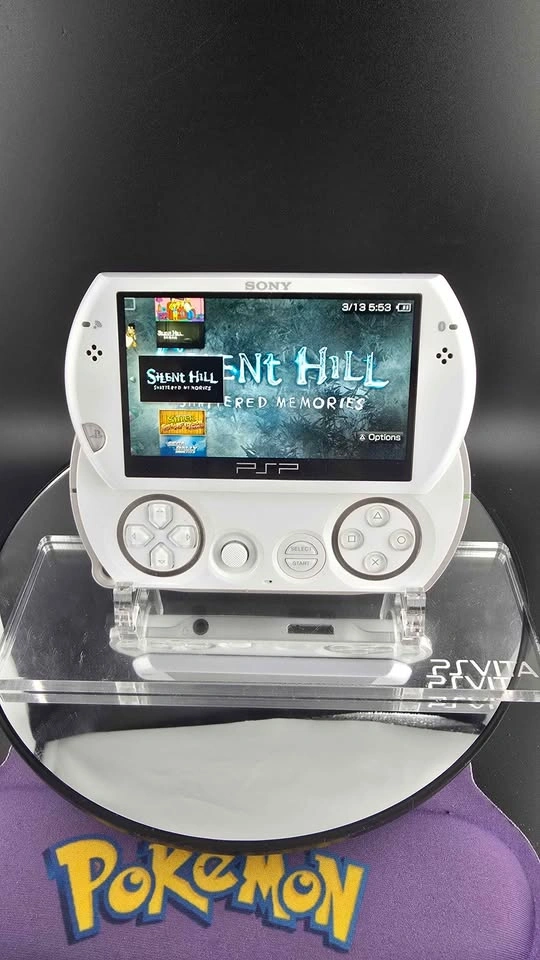 🎮 Modified Pearl White PSP Go – 128GB Loaded with Games! 🤍 - photo 5