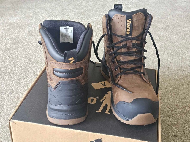 New Vismo Waterproof Work Boots - Men's Size 8.5 (CSA) - photo 2