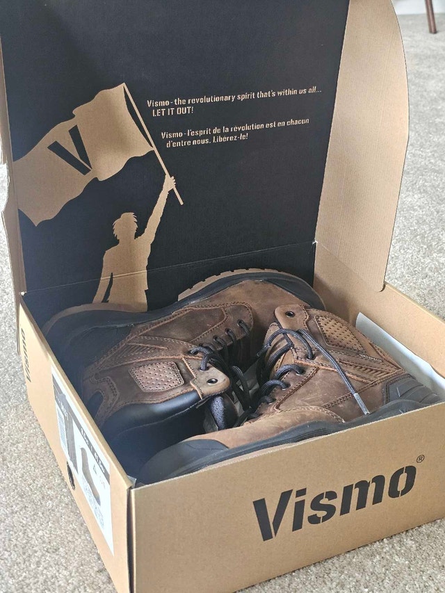New Vismo Waterproof Work Boots - Men's Size 8.5 (CSA) - photo 4