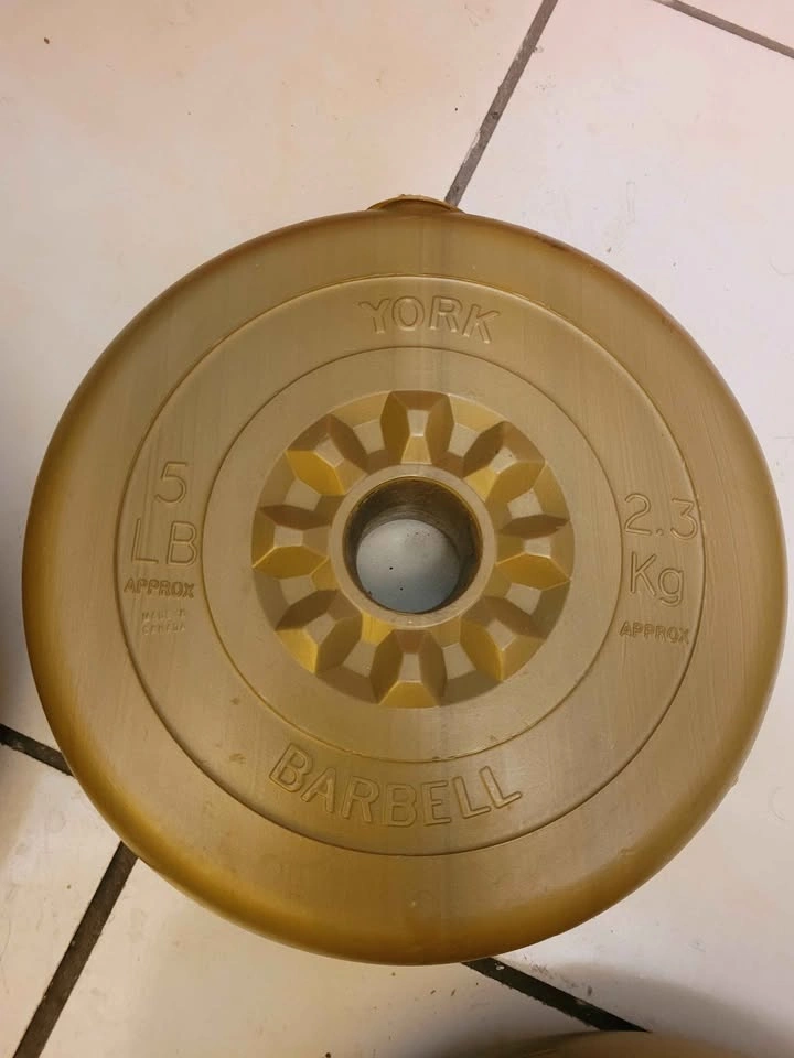 York Barbell/dumbell Weight Plates - photo 3