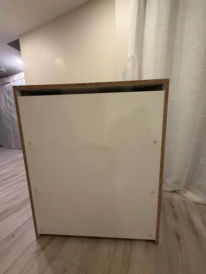 IKEA BRIMNES 3-Drawer Chest – White - photo 4