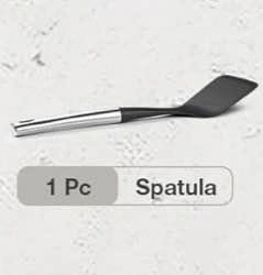 Stainless Steel Fry Pan & Sauté Pan Set with Lid + Spatula - photo 5