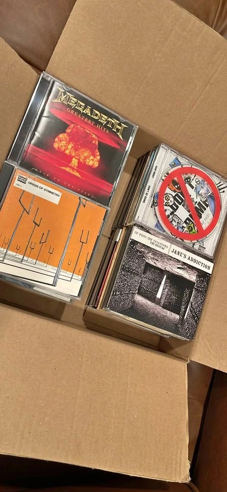 CDs Box Rock Rap Pop Jazz World Country Bundle CD Lot