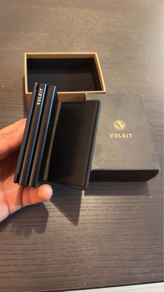 VULKIT Pop Up Wallet Leather Slim Credit Card Holder - photo 5