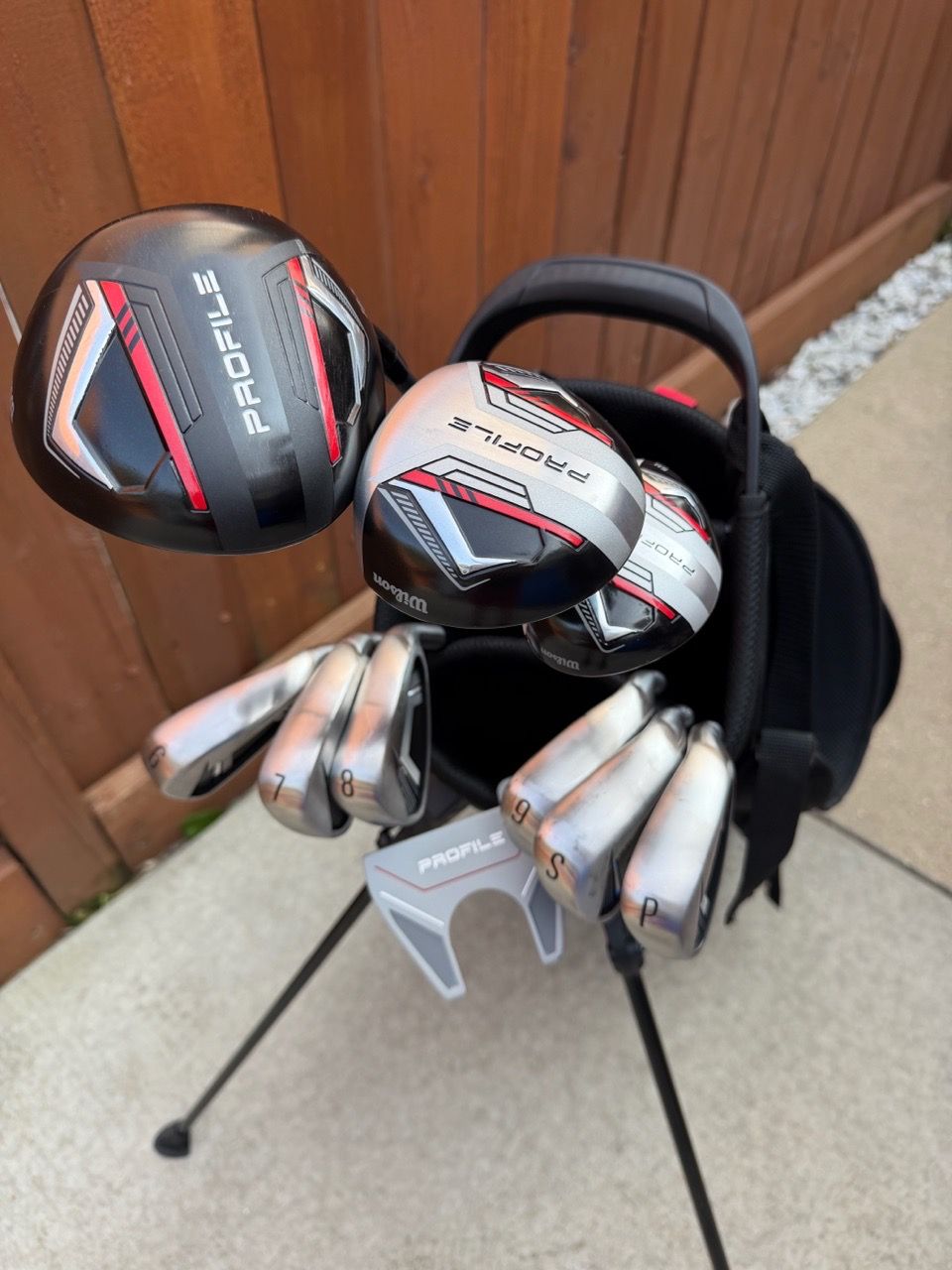 Wilson Profile Complete Golf Club Set – Like New - photo 2