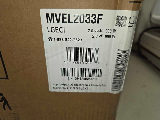 LG Over-the-Range Microwave Oven - photo 2