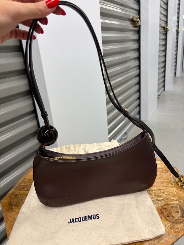 Jacquemus Medium Brown Le Bisou Perle Bag - photo 2