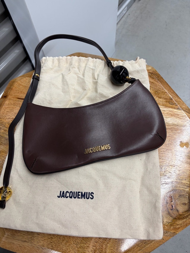 Jacquemus Medium Brown Le Bisou Perle Bag - photo 3
