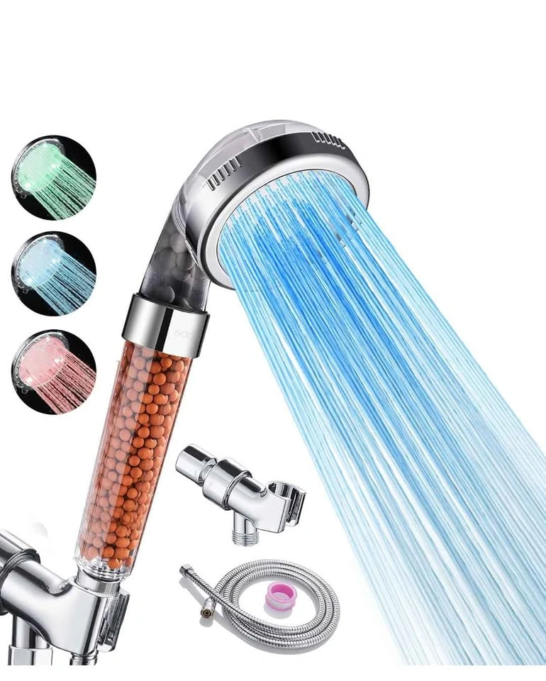 Cobbe Filtered LED Shower Head with Handheld - photo 3