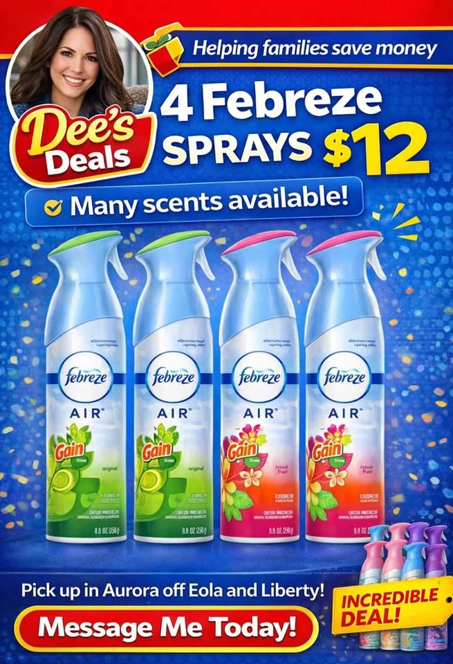 Febreze 4 for $12 - photo 2