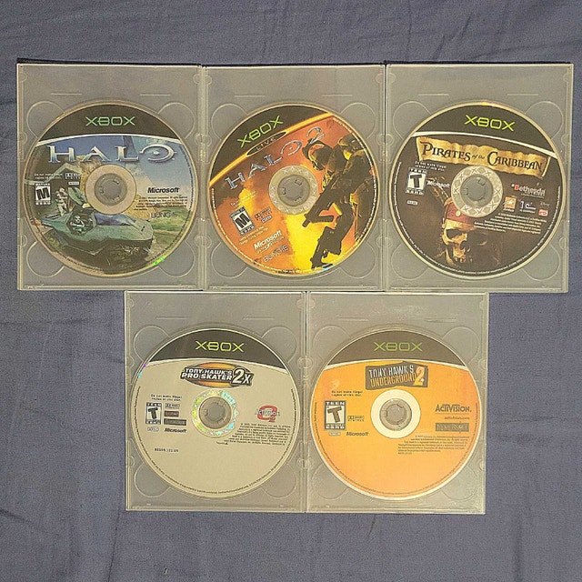 Original Xbox Games Lot