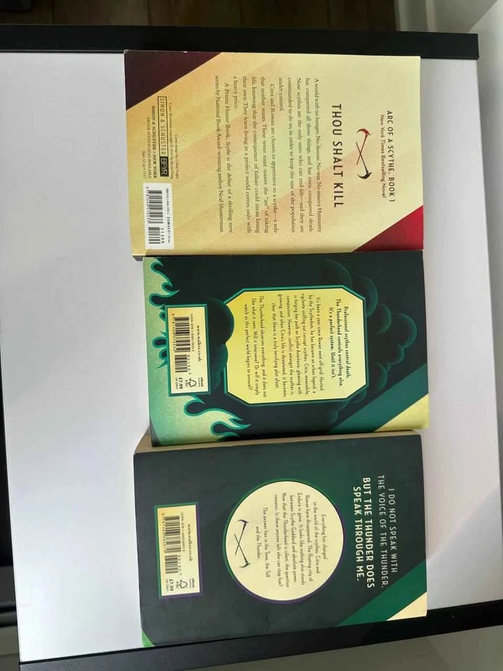Neal Shusterman Scythe trilogy - photo 3