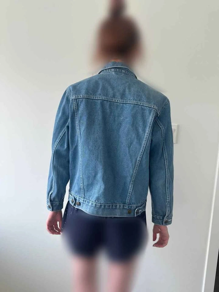 Medium Wash Denim Jacket - photo 2