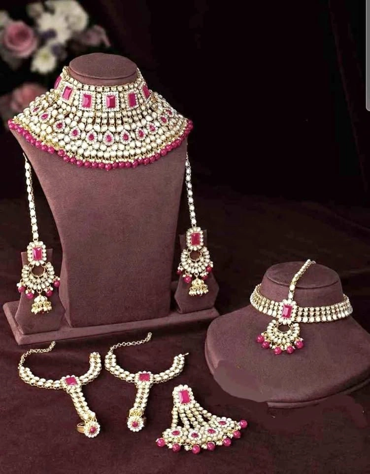 Aheli Indian Traditional Bridal Jewelry Set