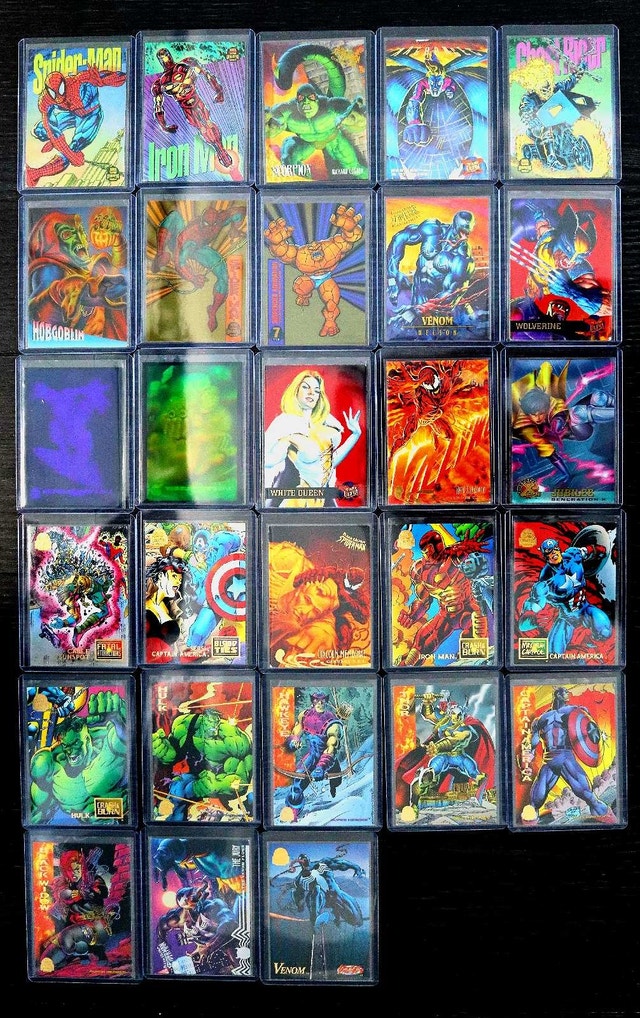 1994 Marvel Universe 150+ Trading Cards